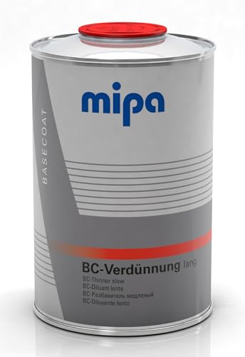 MIPA BC Verdünnung lang 1 Liter, Basislack Verdünnung, Autolack