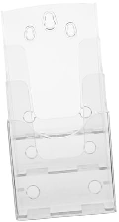 LALAFINA Lotteriehalter Für Dokumentenlagerung Prospekthalter Transparent Mit Stabiler Konstruktion Kartenhalter Für Büro Und Shop