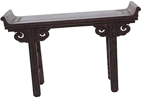 Cabilock Base Espositore in Legno Massiccio Per Vaso e Teiera Supporto Stabile Per Bonsai e Statue Buddha Superficie Liscia Senza Schegge Design Rustico Realizzato a Mano Per Decorazioni Na