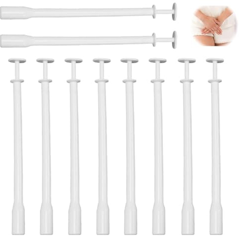 XURJUMI Jetable Anal Applicateur Vaginal, 10 Pièces Lubrifiant Injecteur Seringue, Lubrification Tube Shooter, Applicateurs Jetables En Plastique Pour Lubrifiant Personnel Gel