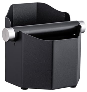 Cubo de basura de café de acero inoxidable, caja de residuos de café en polvo, caja de residuos eficiente para máquina de café