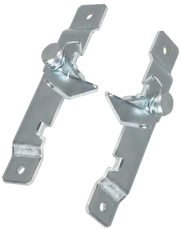 Coppia Blocca Tapparella Di Sicurezza Per Serrande Avvolgibili | Serrature Di Blocco Con Fissaggio A Vite Sullo Stipite | Sistema Antisollevamento Per Tapparelle (1)