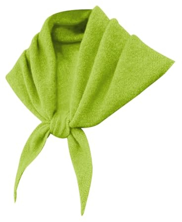 Neck Scarf,Wool Triangle Scarf Knitted Wraps Spring Fall Winter Shawl Multi-Neck Warmer Solid Skin-Friendly Head Wrap Neckerchief for Women Ladies Girls Fashionable Going Out Streetwear Mint Green