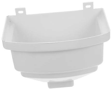 Gogogmee Deviatore Pioggia Quadrato in PVC Resistente per Grondaie Villa Design Curvo Funzionale per Raccolta Acqua Piovana Adattatore Esterno Decorativo