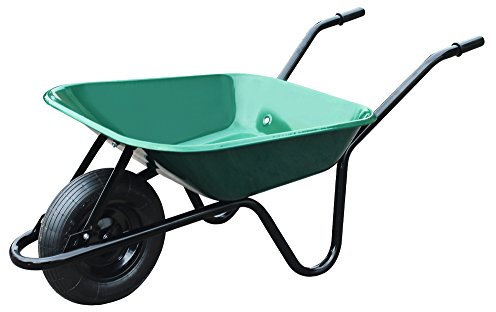 Brouette roue gonflée en acier A4140GF3801, ALTRAD, 100 L vert