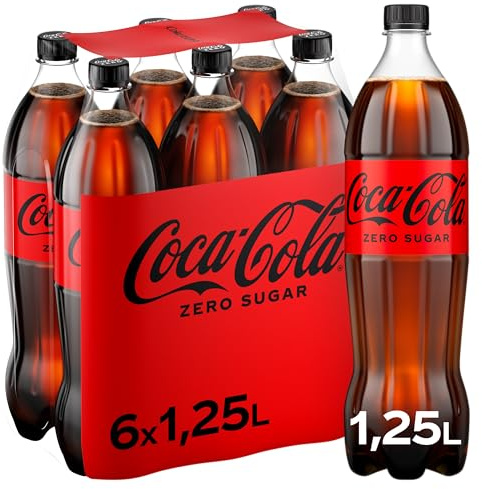 Coca-Cola Zero 1,25L (pack de 6)
