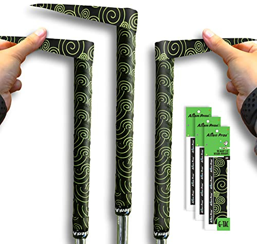 Alien Pros Golf Grip Wrapping Tapes - Innovative Golf Club Grip Solution - Enjoy a Fresh New Grip Feel in Less Than 1 Minute