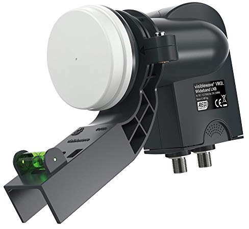 Twin Output Wideband LNB With Clamp, Product Range Dragonsat LNBs, Aerial & Satellite Equipment