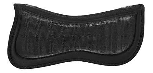 Start GelSilicon Gel-Schabracke Gel-Pad Sattelunterlage, Größe: OneSize, Sattel Zaumzeug (L, Schwarz)
