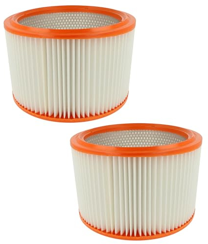 vhbw 2x filtro a lamelle compatibile con Hilti VCU 40 aspirapolvere portatile