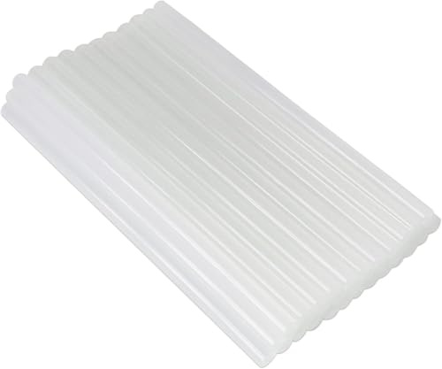 Pack de 36 PCS Barras Pegamento Termofusible Transparente Medidas 11mm x 270mm Para Bricolaje Y Manualidades,Recambio Ideal Para Su Pistola de Barra de Silicona. ¡EXTRALARGAS!