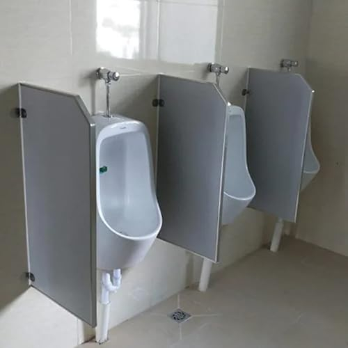 YQMHEZ Urinal-Trennwand, Toiletten-Urinal-Trennwand für Herren, wandmontierter Urinal-Sichtschutz, Hotel-Badezimmer-Trennwand, für die Trennwand im öffentlichen Raum (Size : 90x40cmx1pcs)