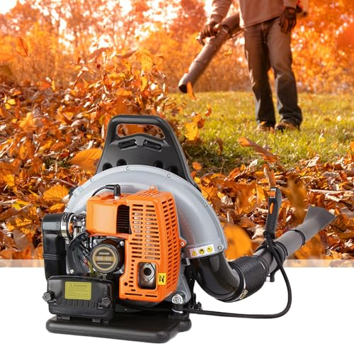 3,6 CV 65 CC Gasolina soplador de hojas jardín barredora soplador de hojas telescópico Soplador de hojas telescópico son ideales para quitar la nieve, limpiar el polvo, eliminar escombros y extinguir