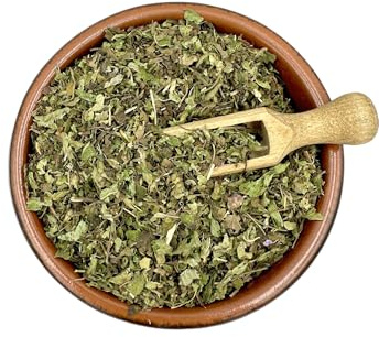 Melissa Officinalis - Té de hierbas sueltas de bálsamo de limón griego con hojas cortadas secas, 20 g, 4,9 kg (1500 gramos)