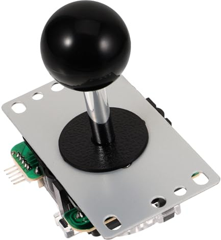 Milisten 1 Jeu Kit D'arcade Borne D'arcade Bornes e Boutons e Manette De Jeu Rétro Console De x Joystick De Simulateurs De x Fourniture De Black Abdos