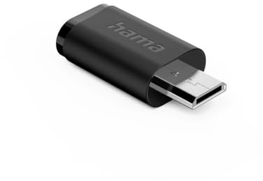 Hama Adaptateur, Port USB-C - fiche Micro-USB, 3 pièces, Noir