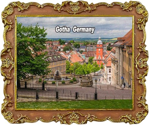 Gotha Deutschland Reise Souvenir Kühlschrank Magnete Stadt Sehenswürdigkeiten Kühlschrank Magnet