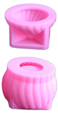 Juego de escayolas de silicona reutilizables hechas a mano para festivales, manualidades y decoración del hogar, silicona de Navidad