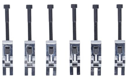 QANYEGN Sistemi bloccato a doppio blocco, sella di chitarra in metallo, bridge tremolo di chitarra con viti di bloccaggio a corda per il ponte di chitarra elettrica