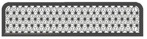 JFBLSD Decorative room divider for dining table, 30x100cm metal privacy screen with stability, multi-part & flexible home office, restaurant, bar, living as a partition wall plant trellis(Black)