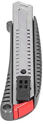 MasYosh Taglierino Manuale, Coltello Multiuso Retrattile in Metallo con Impugnatura Autobloccante e Antiscivolo, per Tagliare Vari Materiali Lama Larga 18 Mm