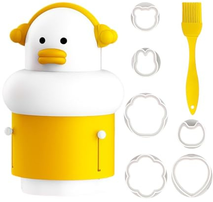 Prensa De Galletas Estampadora | Prensa Manual Moldeador Alimentos 6 Moldes Relieve Cambiables,Molde Dumplings Para Niños | Para Galletas, Pastel De Mano, Empanadas, Raviolis, Gyozas, Pasta, Pastelerí