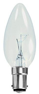 10 x CLEAR CANDLE 60w WATT SMALL BAYONET CAP // SBC // B15 LAMP LIGHT BULBS