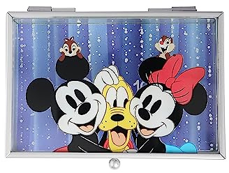 Disney Schmuckkästchen zum Jahrestag, offiziell lizenziert, Glas-Schmuckschatulle, feiert 100 Jahre des Wunders