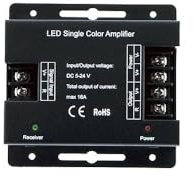 Ripetitore/amplificatore di segnale PWM monocolore 5-24V 16A
