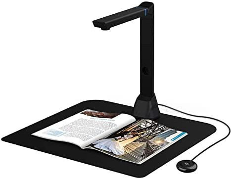 Dokumentskanner, Vk16 Book Document Scanner High Definition 1 6mp Bärbar skanner for Office TeacherCapture Size A3 Multi-Språk(U-S)