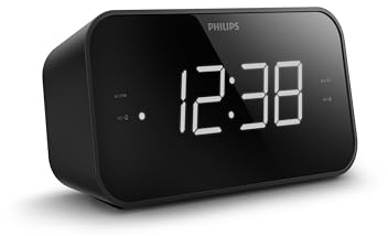 Philips TAR3356 Big Display FM Clock Radio
