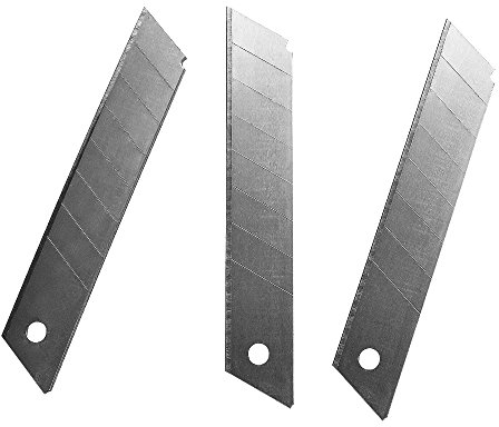 Abbrechklingen Ersatz Klingen 18 mm für Teppichmesser Cuttermesser Abbrechmesser (1000 Stück)