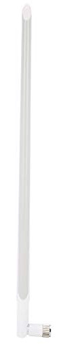 LUCKDANO Antena Omnidireccional de Enrutador, Antena Blanca Omni WiFi de 10dBi, para Tarjeta de Red de Transmisión de Datos, Enrutador de Transmisión de Mensajes Cortos Omnidireccional