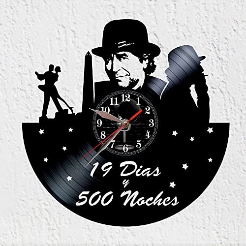 VINY WOODY Joaquín Ramón Martínez S.Cantautor Poeta Decoración De Reloj De Pared Disco De Vinilo