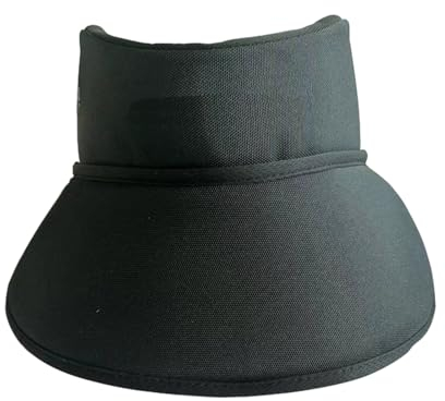 Goowafur Hockey-Nackenschutz – Torwart-Eishockey-Nackenschutz, mit magischem Aufkleber, Schlüsselbeinschutz, Hockey-Ausrüstung, ergonomisch, bequem, für Torhüter, Damen, Herren, Erwachsene