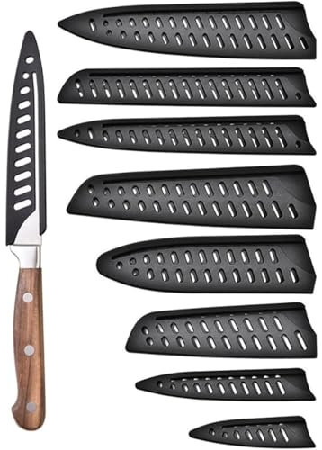 LOZTBUE 8 pezzi di paralama di ventilazione, fodero per coltelli, paralama universale, adatto a vari foderi per coltelli