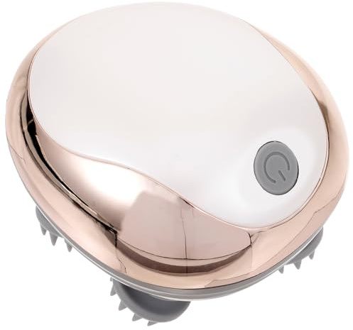 Gatuida Masseur de Tête Électrique Rechargeable Mini Étanche pour Adulte Appareil de Massage Crânien Portable Multifonction pour Soulagement des Maux de Tête et Relaxation Du Chevelu