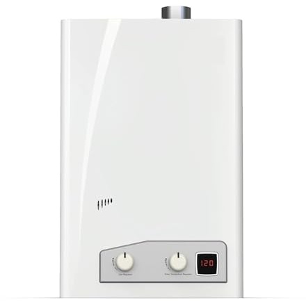 Scaldabagno istantaneo, Riscaldatori Elettrici Istantanei A Gas For Scaldabagno Senza Serbatoio A Propano Liquido Da Interni Da 4,0 GPM Grandi Elettrodomestici Domestici(Liquid Propane)
