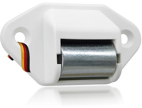markiso® Rolladen Gurtführung, Gurtleitrolle für Rollladengurt bis 23mm | [Hergestellt in Deutschland]Stahlrolle inkl. Bürstendichtung in Handwerkerqualität | 2 Stück