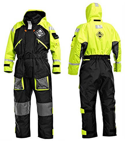 Fladen Rescue System Schwimmanzug / Floatinganzug verschiedene Größen / Überlebensanzug Norwegen (X-Large - 90 to 110kg - 183 to 190cm)