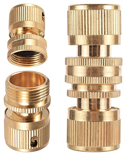 Jinhao 3/4 Male Thread 3/4 Female Thread Brass Quick Connectors Garden Irrigation Accessories Car Wash Pipe Fittings