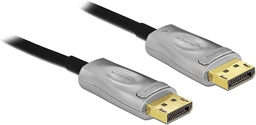 DeLock Active Optical Cable DisplayPort 1.4 8K 10m