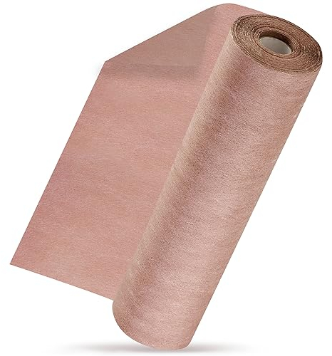 100%Mosel Runner da Tavolo in Tessuto Non Tessuto, in Rosa Antico (30 cm x 25 m), Runner Decorativo da Tavola, elegante Decorazione da Tavola per Compleanni & Matrimoni