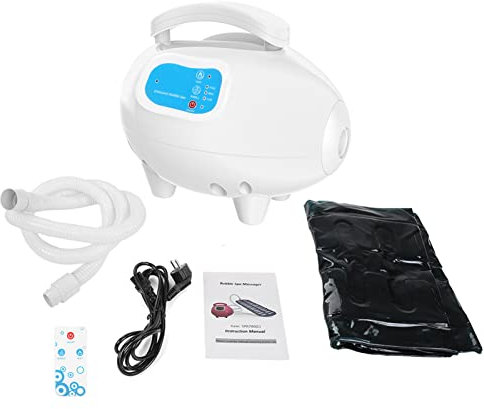 Badekurort Matteund Sprudelbad Maschinen, Wasserdichte Warme Körper Spa Tragbar Whirlpoolmatte Matte Luft Schlauch For Badewannenbretter Badewannen Sterilisations(Weiß)