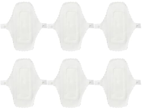 Healeved Compresas Menstruales Impermeables Reutilizables De AlgodóN 3 Piezas Para Mujer Lavables CóModas Y EcolóGicas Ideal Para Viajes Y Uso Diario