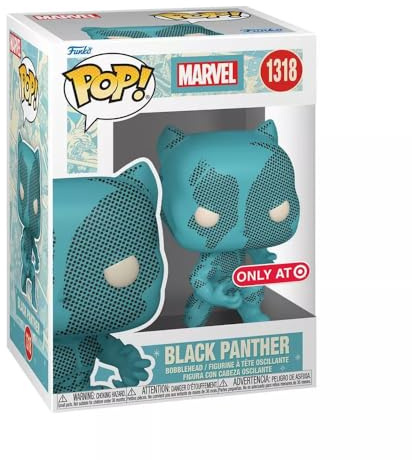 Funko Pop! Marvel: Retro Reimagined - Black Panther (Target Exclusive), Mehrfarbig