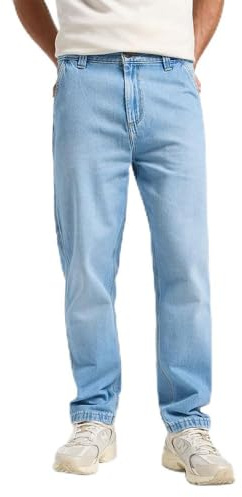 Lee Jeans da Uomo Carpenter, vestibilità Rilassata, Gamba conica, Noland, 33W / 32 L