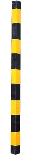 LNNW Goma de protección de pared de garaje, tira amarilla reflectante, parachoques de estacionamiento de garaje, poste de parachoques de guardia para la Protección de Las Columnas de Garaje y Apa(20pc