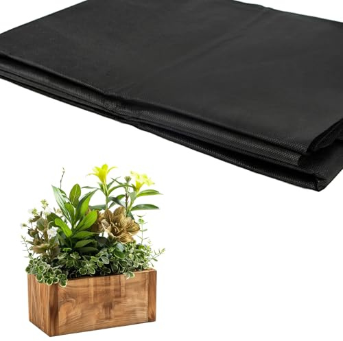 WEXFFU Forro de tela para vegetales grandes, forro de cama elevado, 210 x 162 cm, forro no tejido para macetas de madera para cultivar verduras, flores, plantas | 210 x 162 cm, revestimiento exterior no tejido para macetas de madera para cultivar verduras, flores y plantas