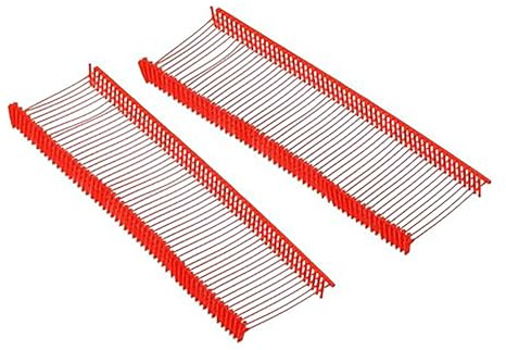 Soulnioi 1000PCS Plastic Tagging Barbs 2.5cm (0.98), Red Fasteners, Standard Tag Pins for Clothes Labels, Price Tags, Compatible with Tagging Guns for Shop or Warehouse